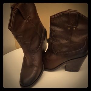 Lucky Brand Leather Booties